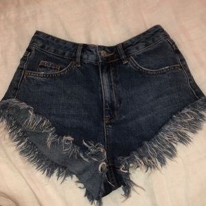 Jean shorts from Nordstrom